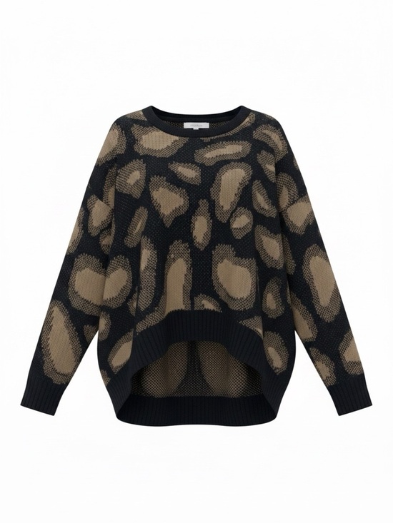 Cecico Sweaters - Cecico Geometric ‘Golf Course’ Sweater
